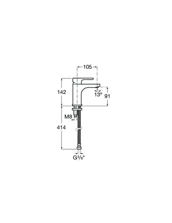 Grifo Lavabo Roca L20