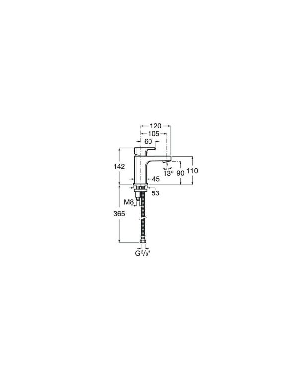 Grifo lavabo Roca L90 C